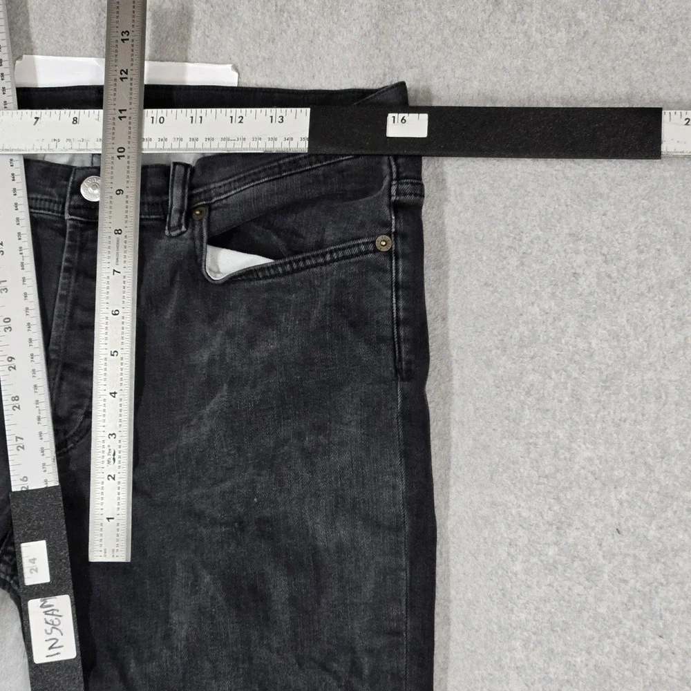 Acne Studios Men Jeans 32/30 Black Denim 24
